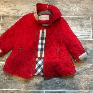 Burberry Toddler Kids Red Jacket